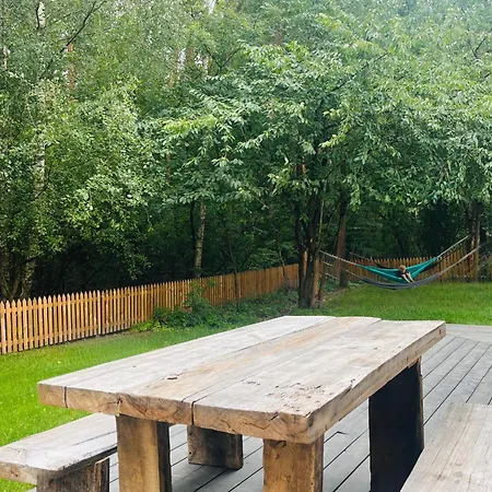 Semesterbostad Stodola Pod Lasem Kuchary Zydowskie